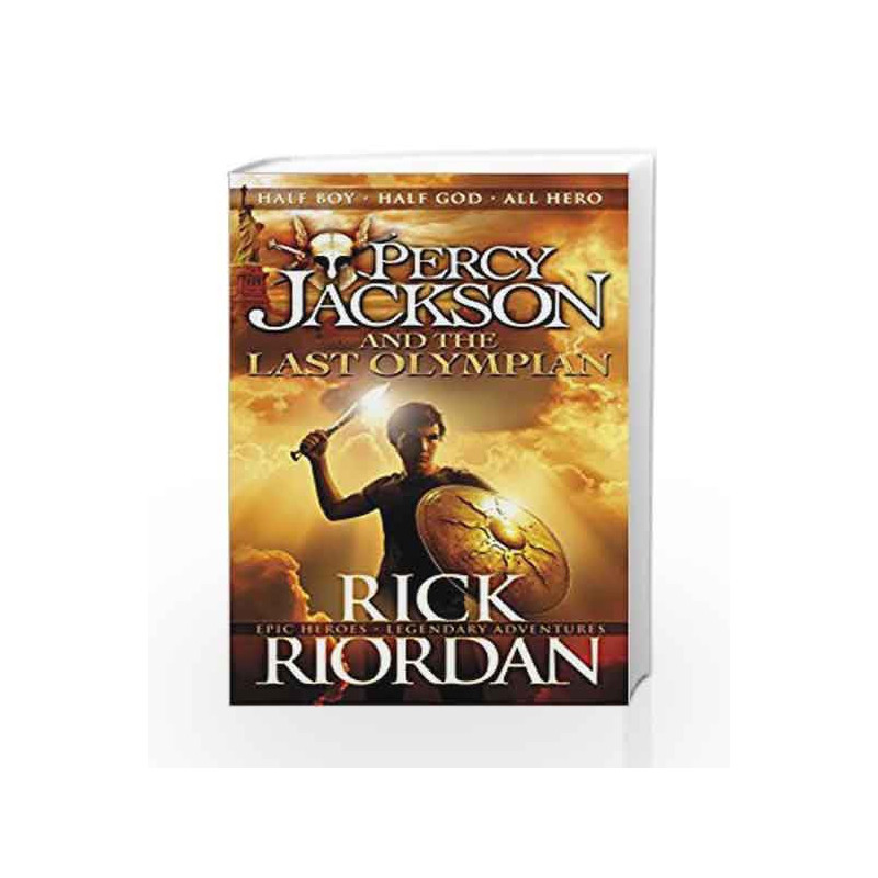Percy Jackson and the Last Olympian (Book 5) by Rick Riordan Book-9780141346885