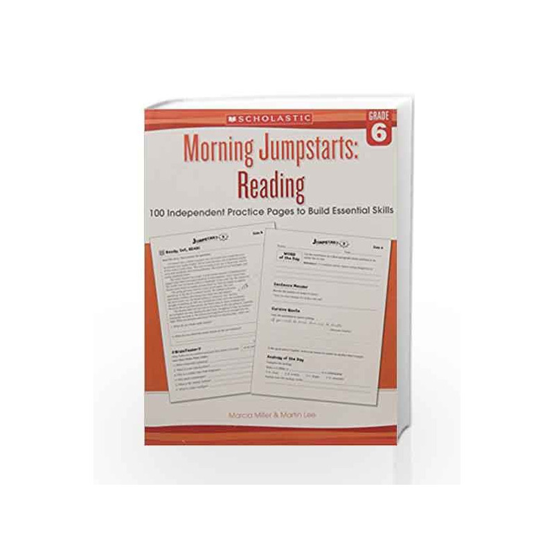 Morning Jumpstarts: Reading Grade 6 by Martin Lee , Marcia Miller Book-9789386313430