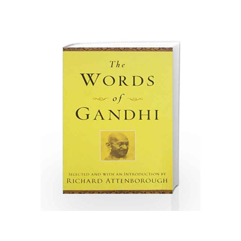 The Words of Gandhi by Gandhi, Mahatma Book-9780062312884
