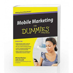 Mobile Marketing for Dummies by Michael Becker Book-9788126543014