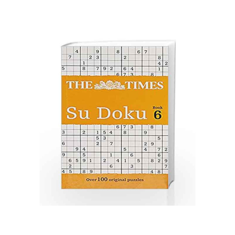 The Times Su Doku - Book 6 by CHRISTIE AGATHA Book-9780007555529