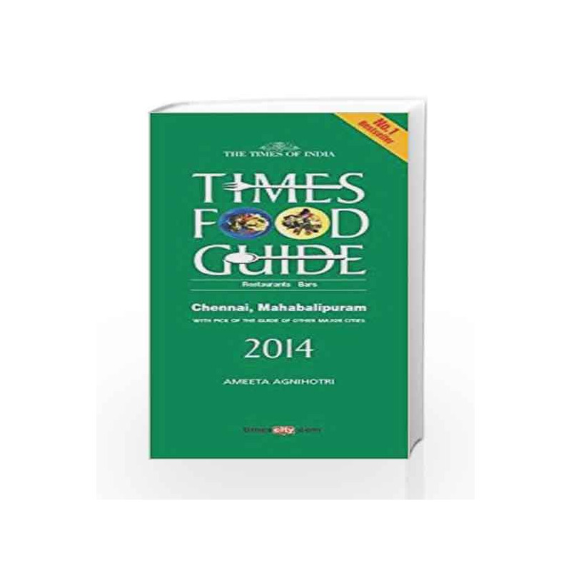 Times Food Guide Chennai 2014 by Agnihotri, Ameeta Book-9789382299592