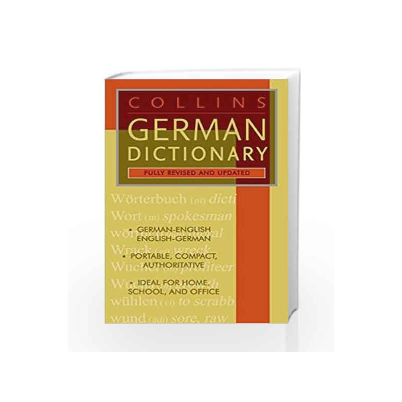 Collins German Dictionary (Collins Language) by HarperCollins Publishers Book-9780061260483