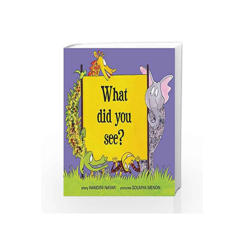 What Did You See? by Nayar Nandini Book-9788181467119