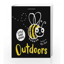 Little Baby Books: Outdoors (Bloomsbury Little Black and White Baby Books) by NA Book-9781408873786