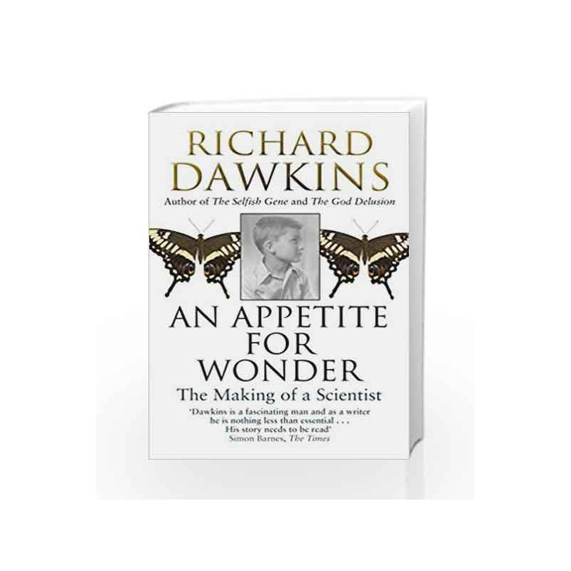 An Appetite for Wonder: The Making of a Scientist by Richard Dawkins Book-9780552779050