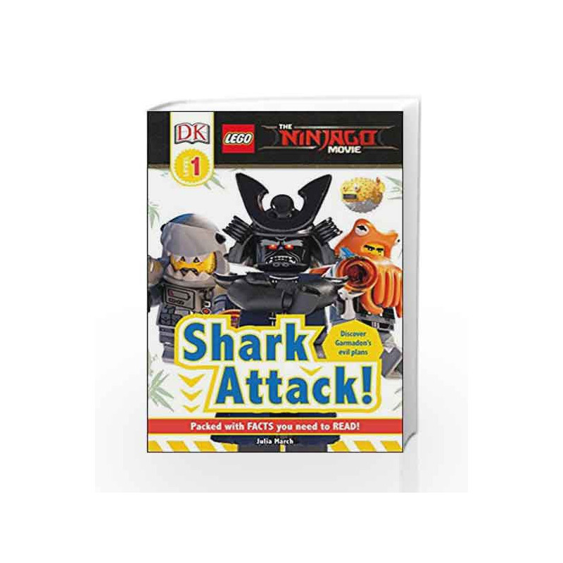 LEGO          NINJAGO          Movie                Shark Attack! (DK Readers Level 1) by DK Book-9780241285527