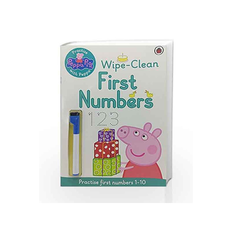Peppa Pig: Practise with Peppa Wipe-Clean First Numbers: Practise with Peppa Wipe-Clean Numbers by NA Book-9780723292111