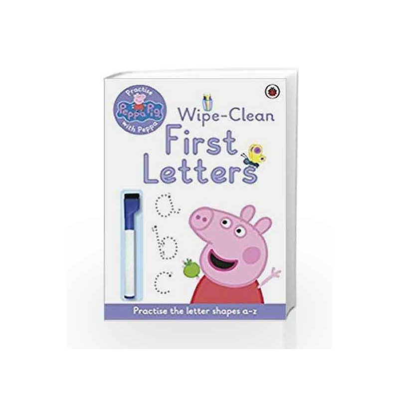 Peppa Pig: Practise with Peppa Wipe-Clean First Letters: Practise with Peppa Wipe-Clean Writing by NA Book-9780723292081