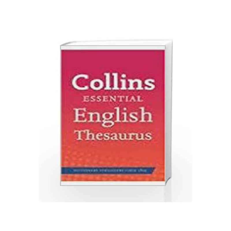 Collins Essential English Thesaurus by NA Book-9780007942893