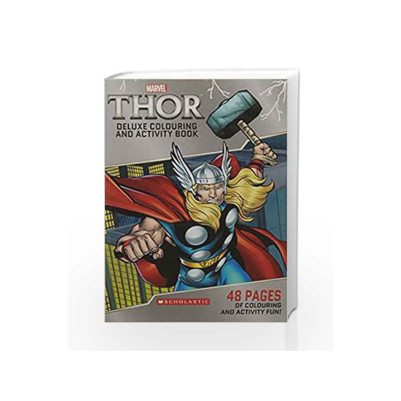 Thor Deluxe Colouring Activity by NA Book-9789351031130