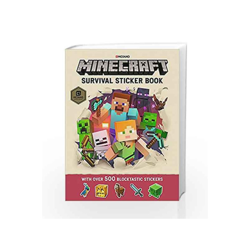 Minecraft Survival Sticker Book: An Official Minecraft Book by Mojang AB Book-9781405288552