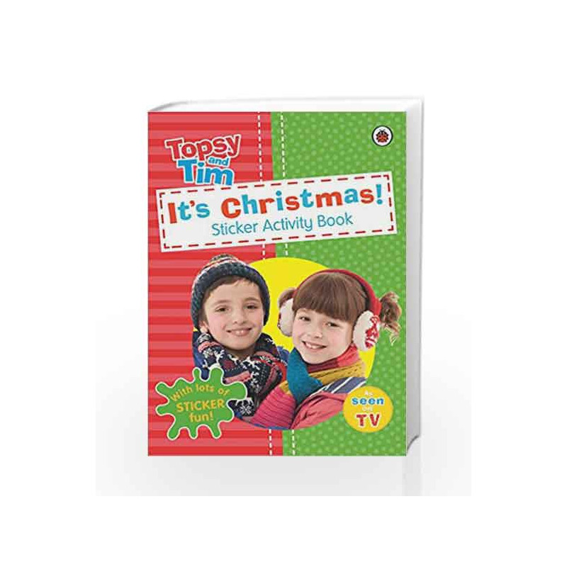 It's Christmas!: A Ladybird Topsy And Tim Sticker Activity Book (Topsy & Tim) by NA Book-9780723296256