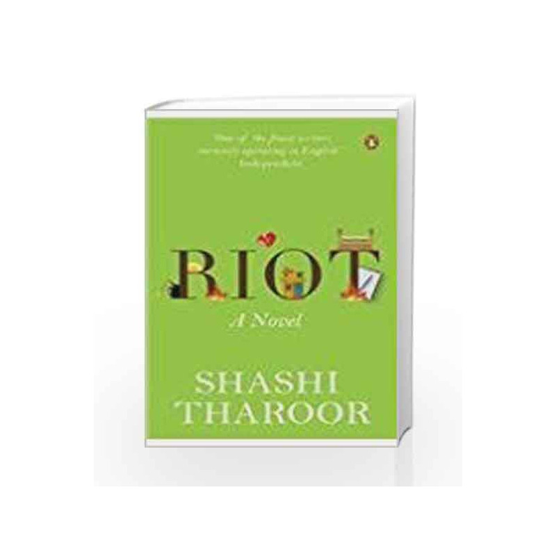 Riot: A Novel by Shashi Tharoor Book-9780143420217