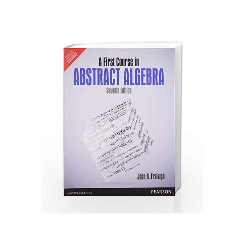 A First Course in Abstract Algebra, 7e by Fraleigh Book-9789332519039