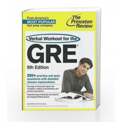 Verbal Workout for the GRE (Graduate School Test Preparation) by NA Book-9780804125017
