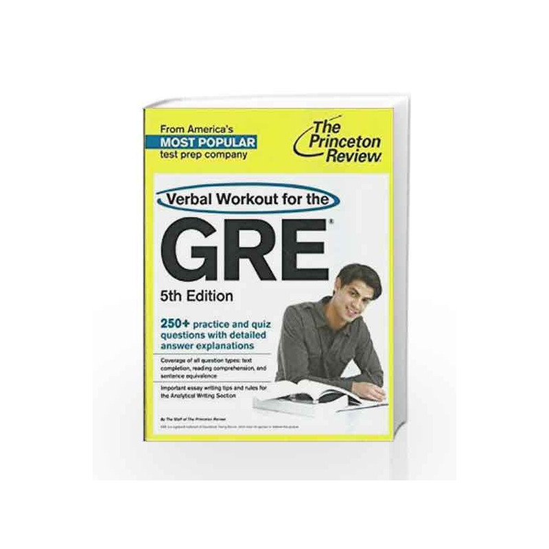 Verbal Workout for the GRE (Graduate School Test Preparation) by NA Book-9780804125017