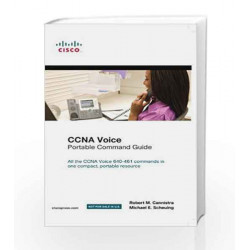 CCNA Voice Portable Command Guide, 1e by Cannistra Book-9789332524033