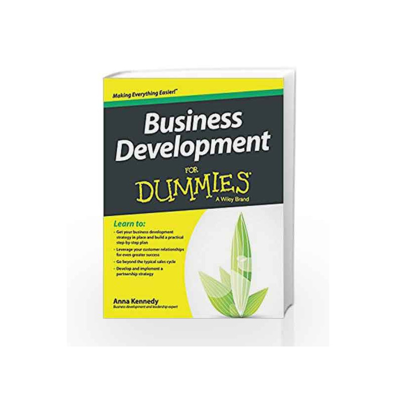 Business Development for Dummies by Anna Kennedy Book-9788126554454