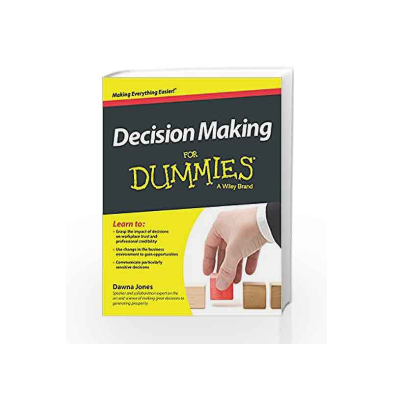 Decision Making for Dummies by Dawna Jones Book-9788126554416