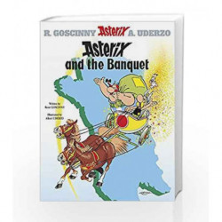 Asterix and the Banquet: Album 5 by Albert Uderzo Book-9780752866093