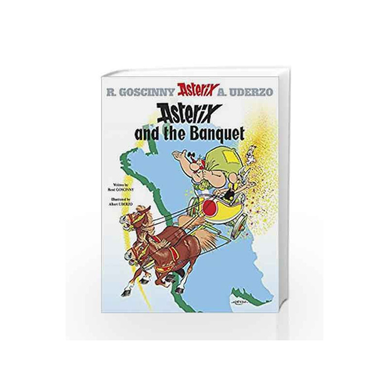 Asterix and the Banquet: Album 5 by Albert Uderzo Book-9780752866093