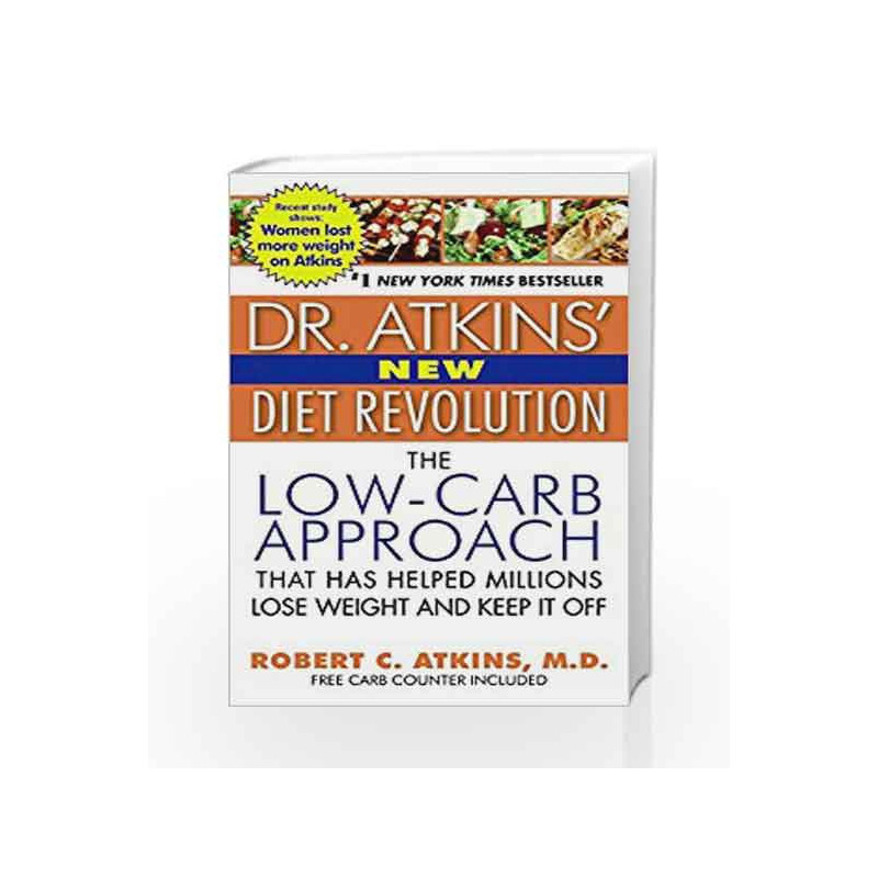Dr. Atkins' New Diet Revolution by Atkins, Robert Book-9780060012038