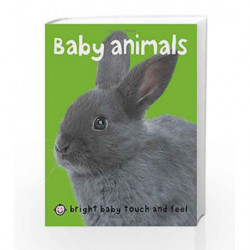 Bright Baby Touch & Feel Baby Animals (Bright Baby Touch and Feel) by Roger Priddy Book-9780312498580