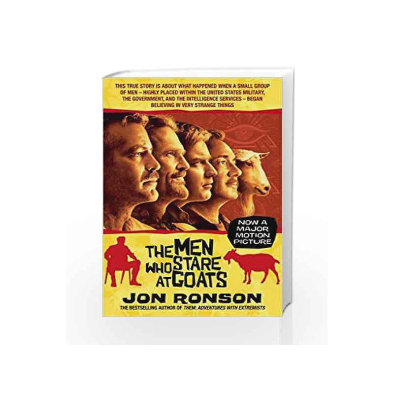 The Men Who Stare at Goats by Jon Ronson Book-9780330507707