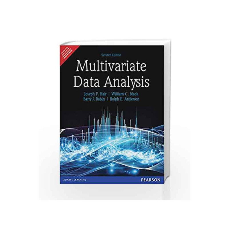 Multivariate Data Analysis, 7e by Hair Book-9789332536500