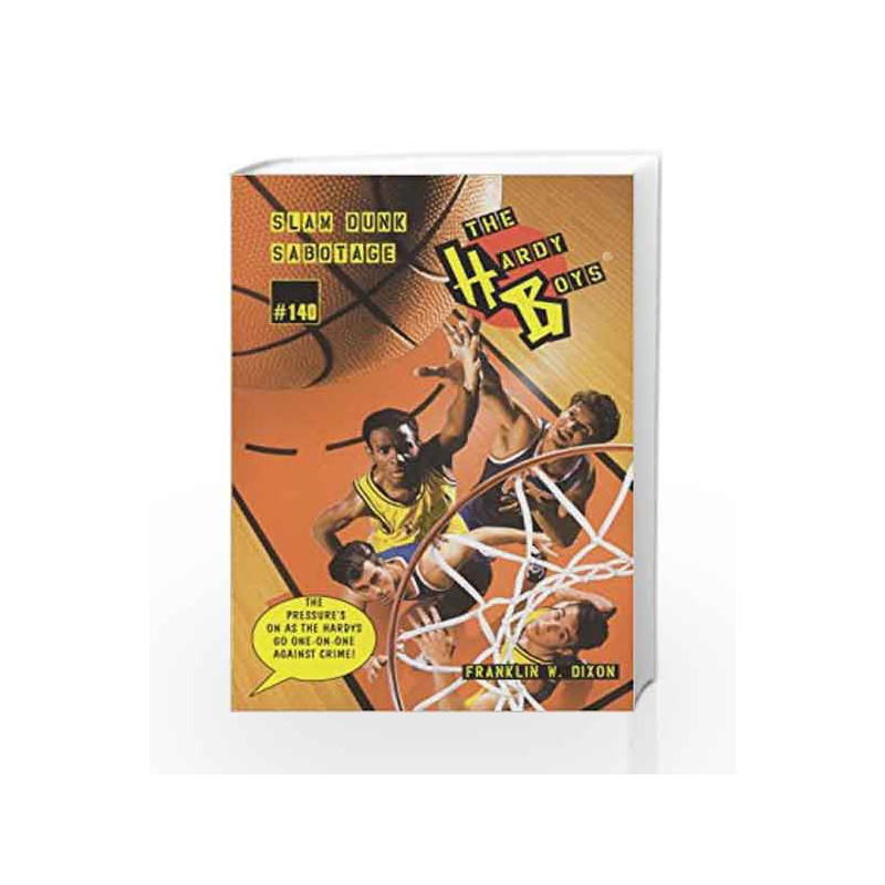 Slam Dunk Sabotage (Hardy Boys) by Franklin W. Dixon Book-9780671505264