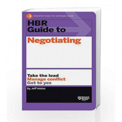 HBR Guide to Negotiating by Jeff Weiss Book-9781633690769