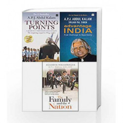 A Vision for India - A P J Abdul Kalam Combo Pack by A.P.J. Abdul Kalam , Srijan Pal Singh & Acharya Ma Book-9789351778127