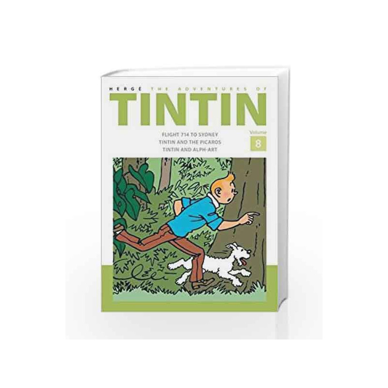 The Adventures of Tintin Volume 8 by Herge Book-9781405282826