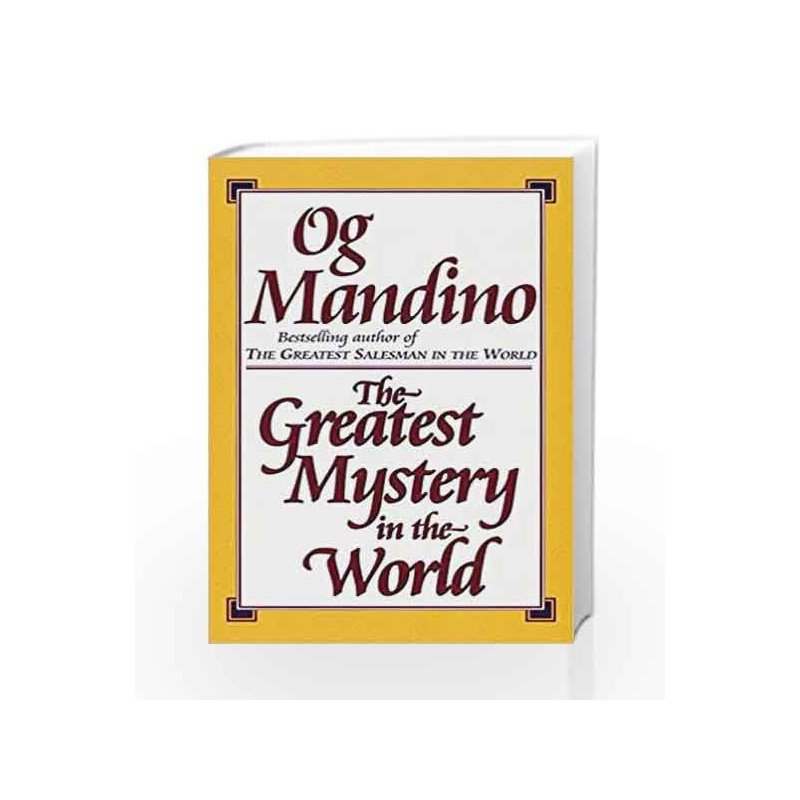 Greatest Mystery in the World by Og Mandino Book-9780449225035