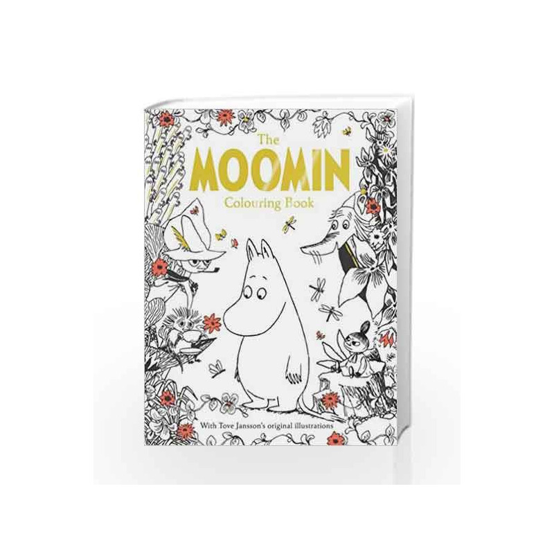 The Moomin Colouring Book (Macmillan Classic Colouring Books) by Jansson, Tove Book-9781509810024