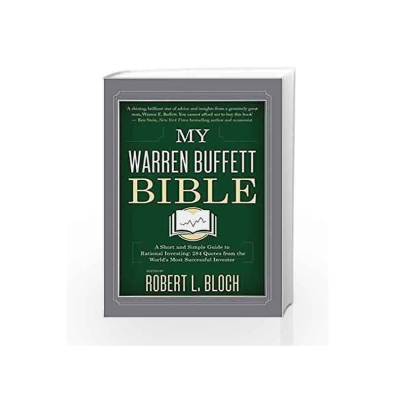 My Warren Buffett Bible by Robert L. Bloch Book-9780349414119