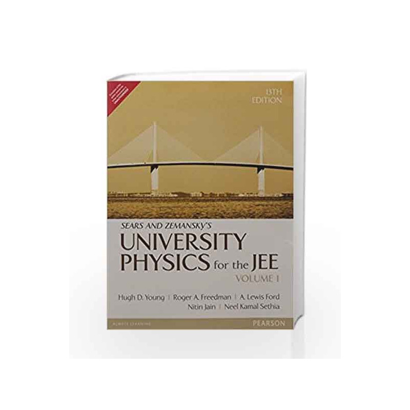 University Physics for the JEE Vol. 1 by Freedom,Jain Young Book-9789332543881