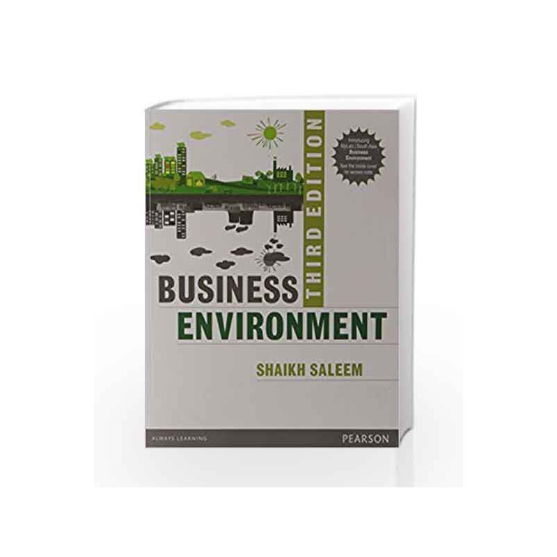 Business Environment 3/e by Shaikh Book-9789332547490