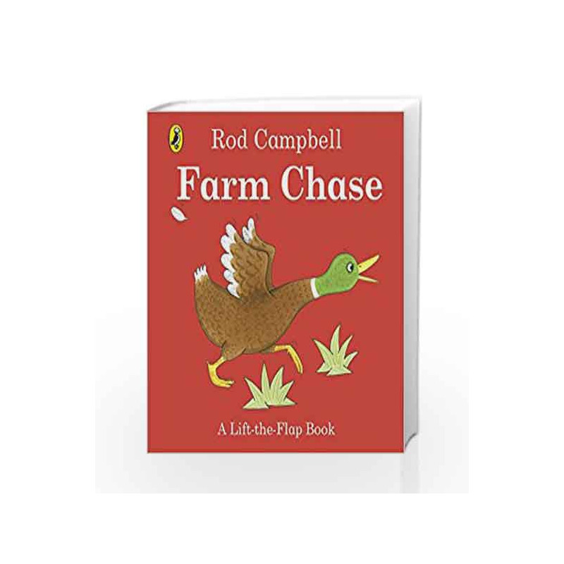 Farm Chase: A Lift-the-Flap Book (Lift the Flap Books) by Rod Campbell Book-9780141369631