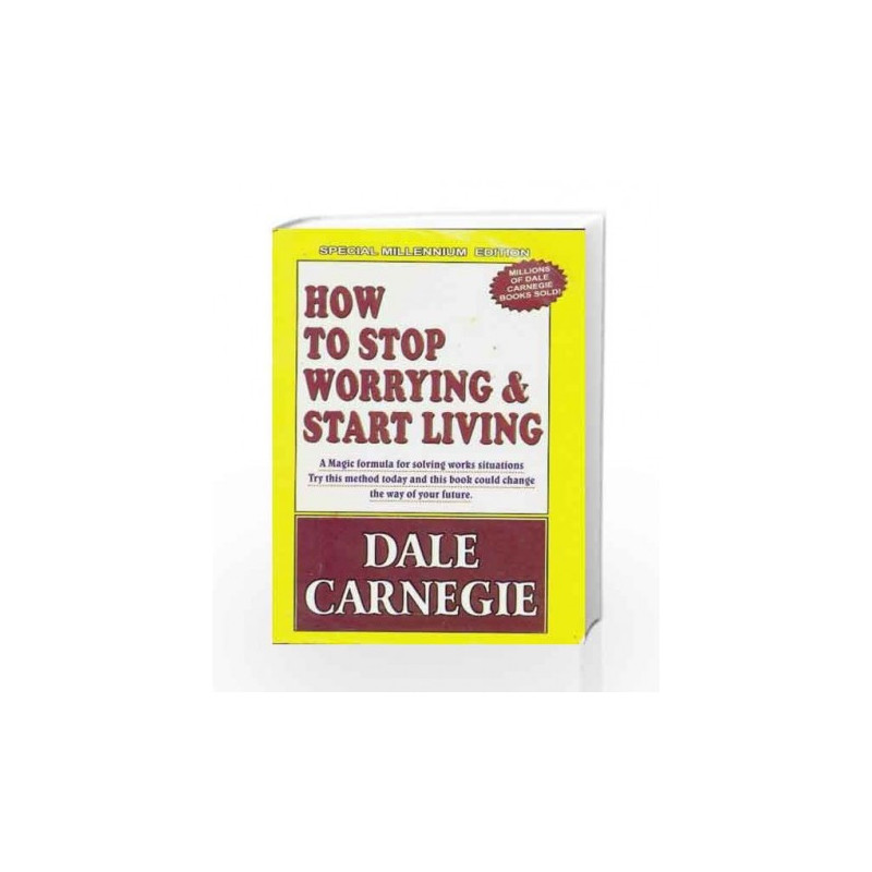 How To Stop Worrying & Start Living by Carnegie Book - 9788188030477