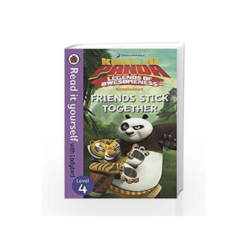 Kung Fu Panda: Friends Stick Together                    Level 4 by Ladybird Book-9780241249826