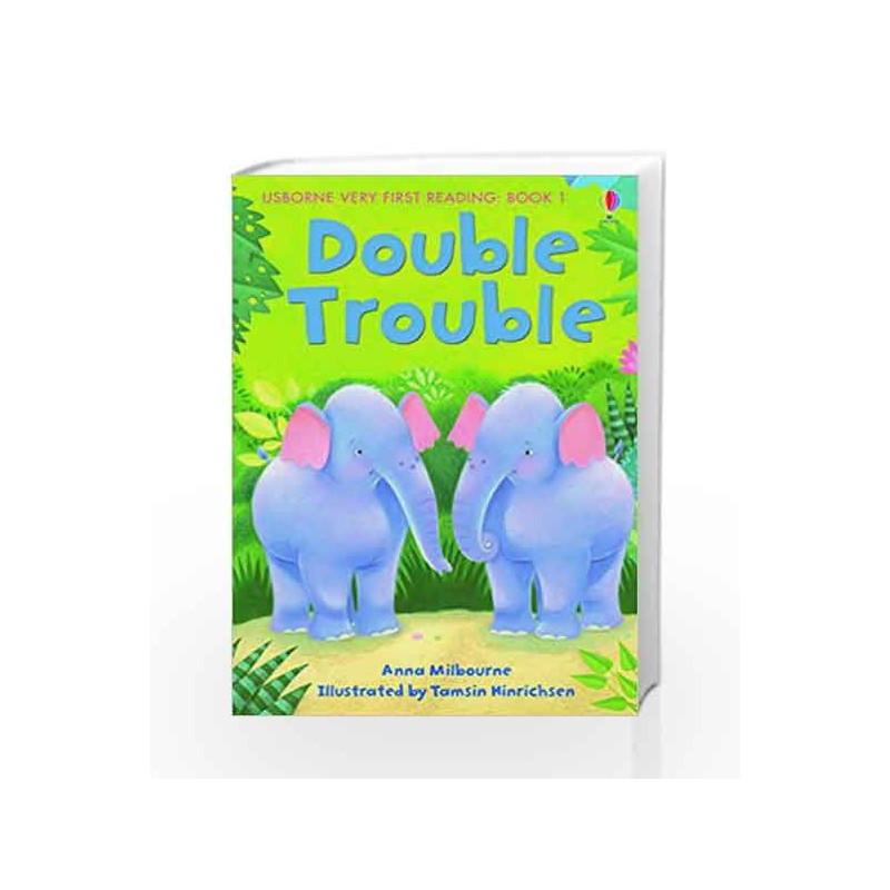 Double Trouble (1.0 Very First Reading) by Anna Milbourne Book-9781409530619