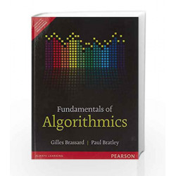 Fundamentals of Algorithmics by Brassard / Bratley Book-9789332549999