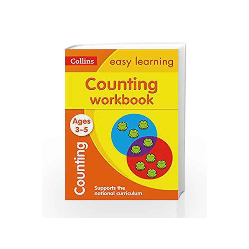 Counting Workbook Ages 3-5: Collins Easy Learning (Collins Easy Learning Preschool) by HARPER COLLINS Book-9780008152284