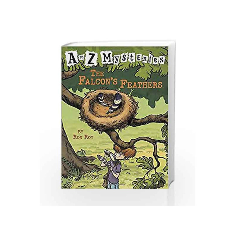 A to Z Mysteries: The Falcon's Feathers (A Stepping Stone Book(TM)) by Ron Roy Book-9780679890553