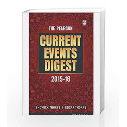 Current Event Digest 2015-16 by Thorpe & Thorpe Book-9789332551961