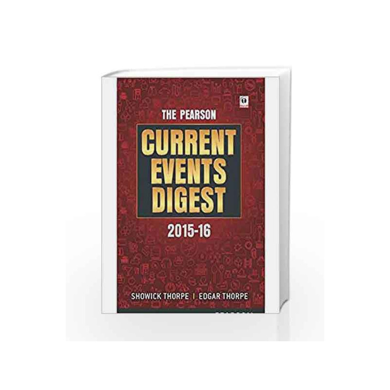 Current Event Digest 2015-16 by Thorpe & Thorpe Book-9789332551961