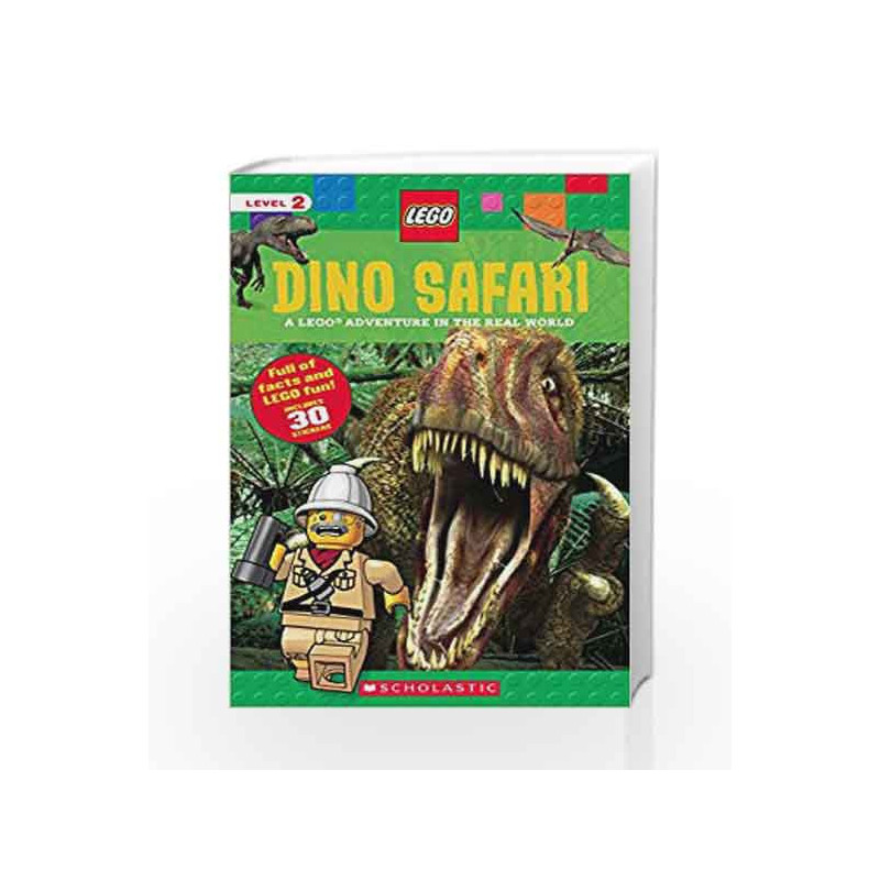 Lego Nonfiction: Dino Safari by Scholastic Book-9789386106841