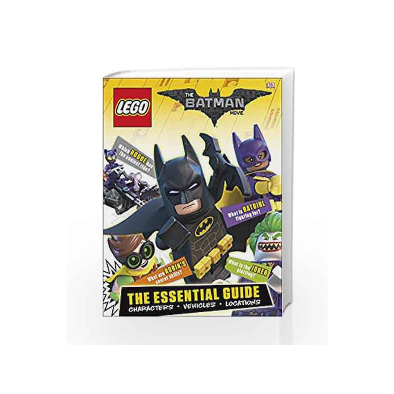 The Lego Batman Movie Essential Guide by March, Julia Book-9780241279496